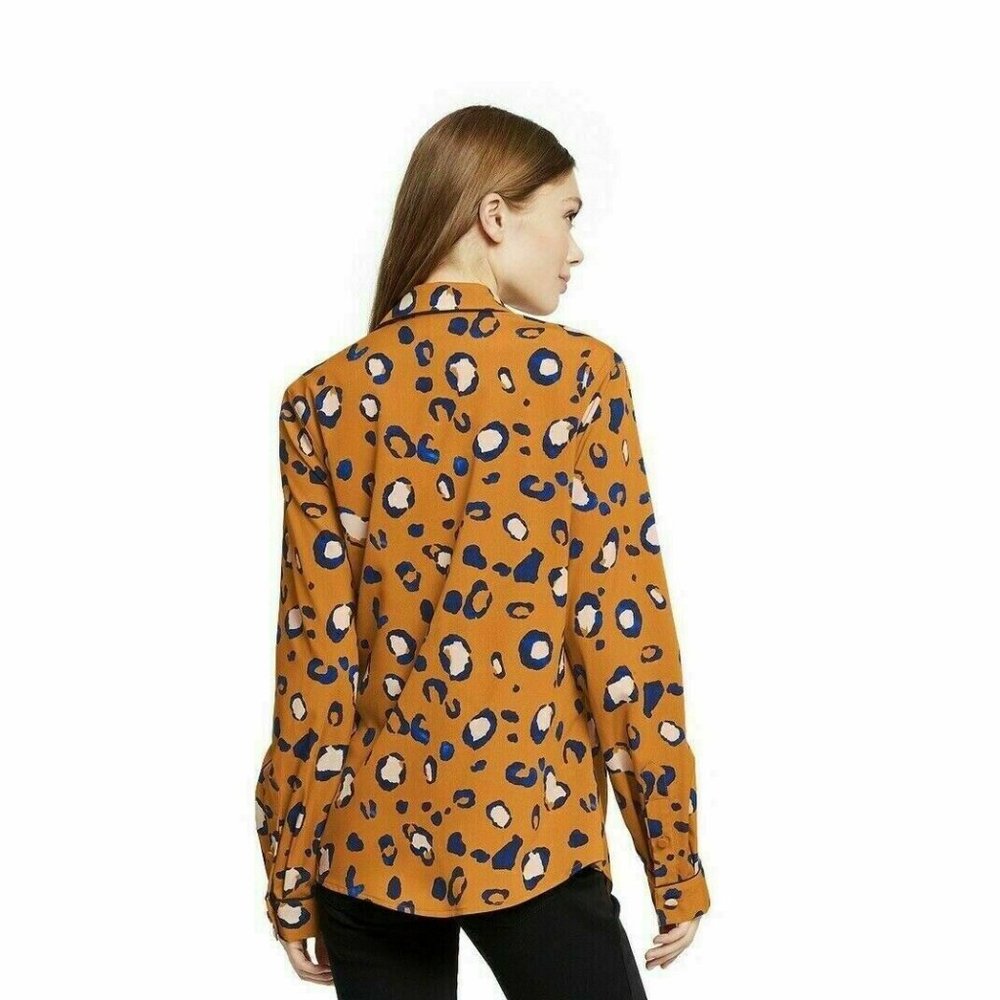3.1 Phillip Lim Women's Leopard Print Blazer - Picture 2 of 4